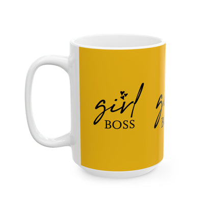 "Girl Boss" Inspirational Ceramic Mug - Perfect Gift for Empowered Women