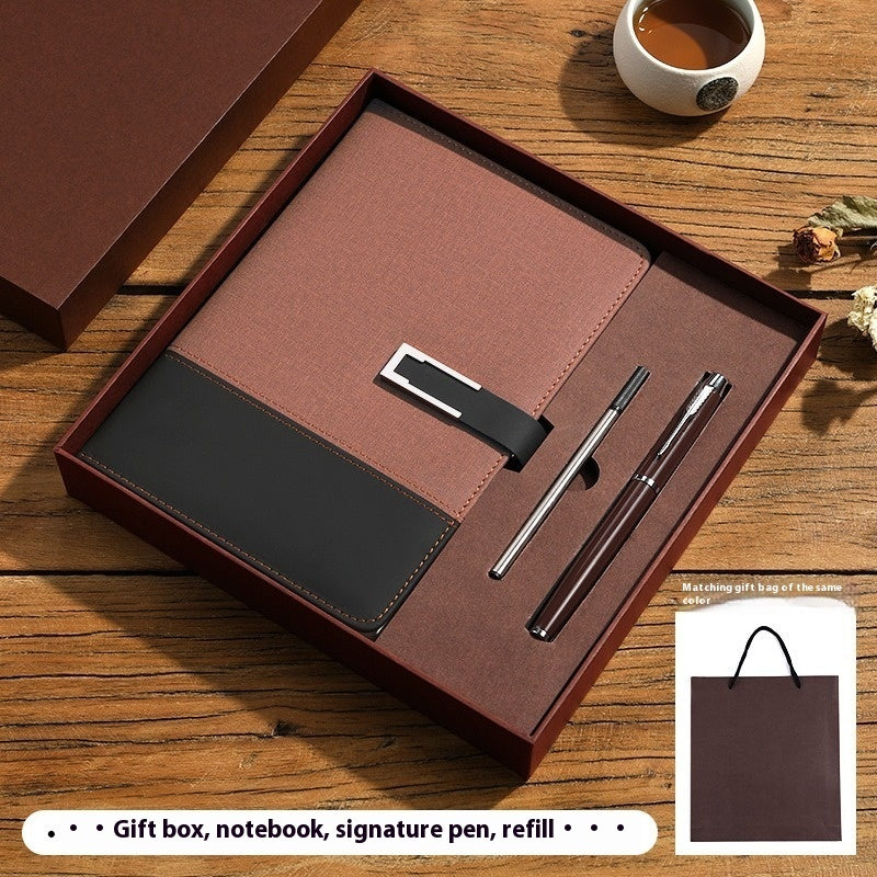 Soft Leather Journal Gift Set