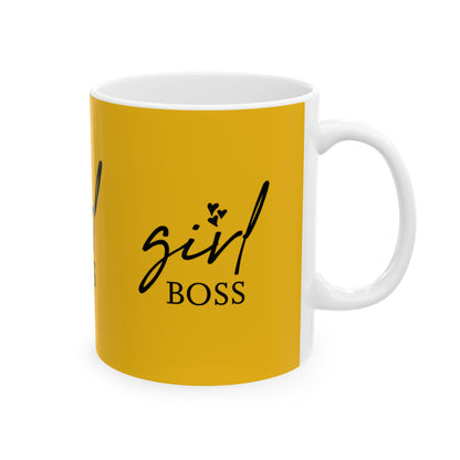 "Girl Boss" Inspirational Ceramic Mug - Perfect Gift for Empowered Women