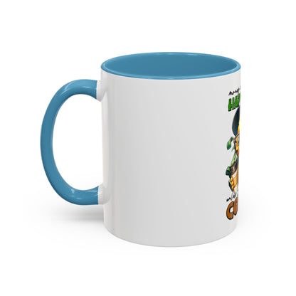 Humorous Money & Coffee Accent Mug - Perfect Gift for Coffee Lovers