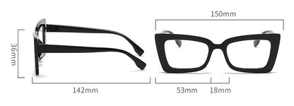 Fashion Anti-Blue Ray Plain Glasses