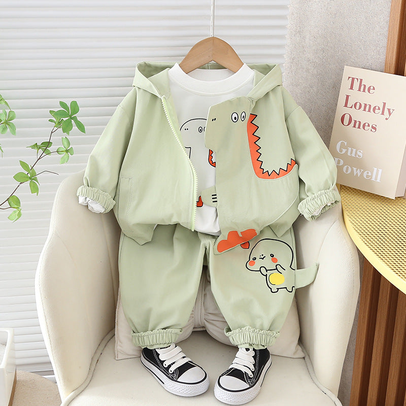 3-Pcs Spring Baby Clothing Set