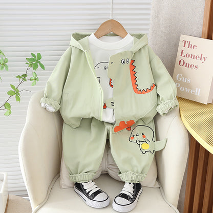 3-Pcs Spring Baby Clothing Set