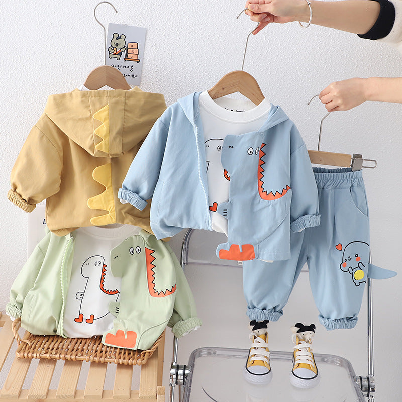 3-Pcs Spring Baby Clothing Set