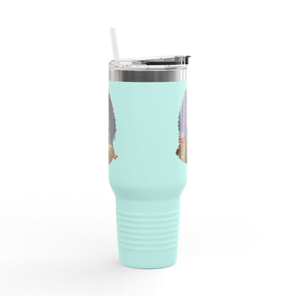 Blessed Insulated Travel Mug - 40oz Stylish Tumbler for Coffee Lovers and Travelers