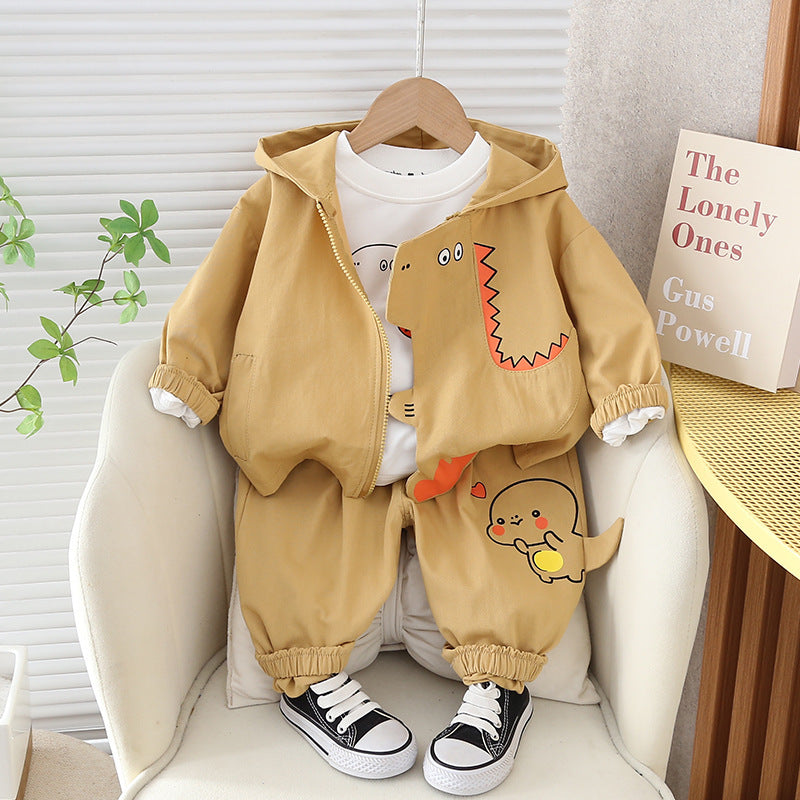 3-Pcs Spring Baby Clothing Set