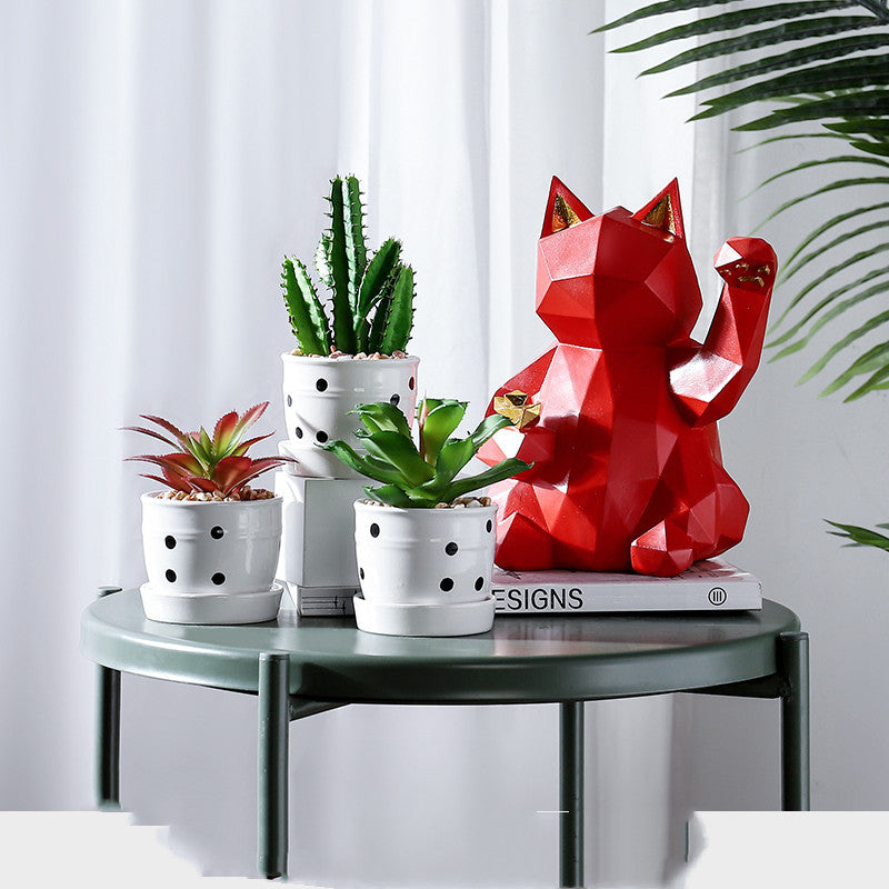 Artificial Green Plant Potted Ornaments