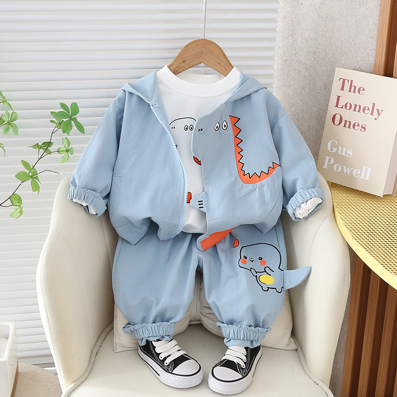 3-Pcs Spring Baby Clothing Set